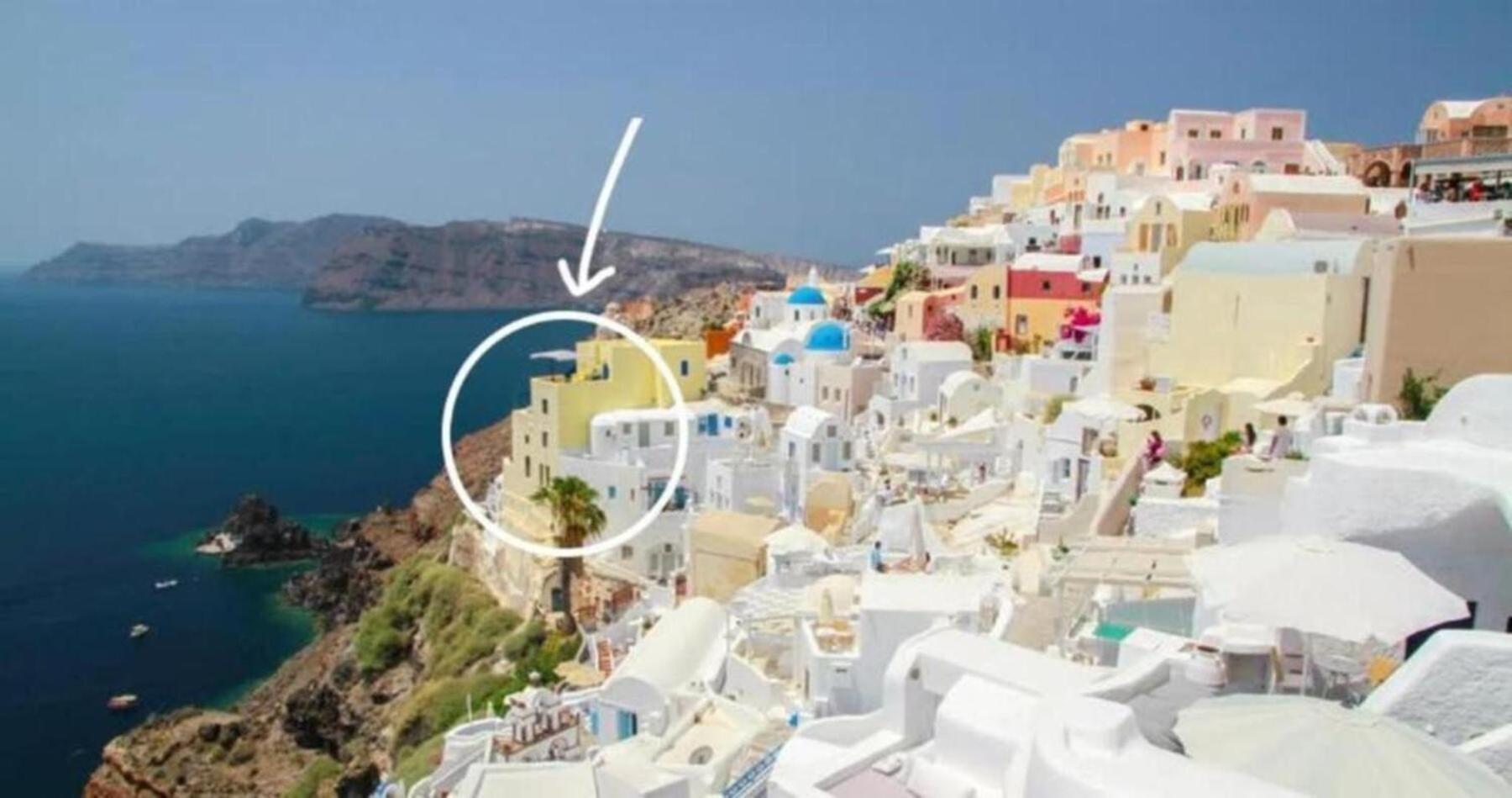 Apartamento Hanging At The Top Of The World Oia  Exterior foto